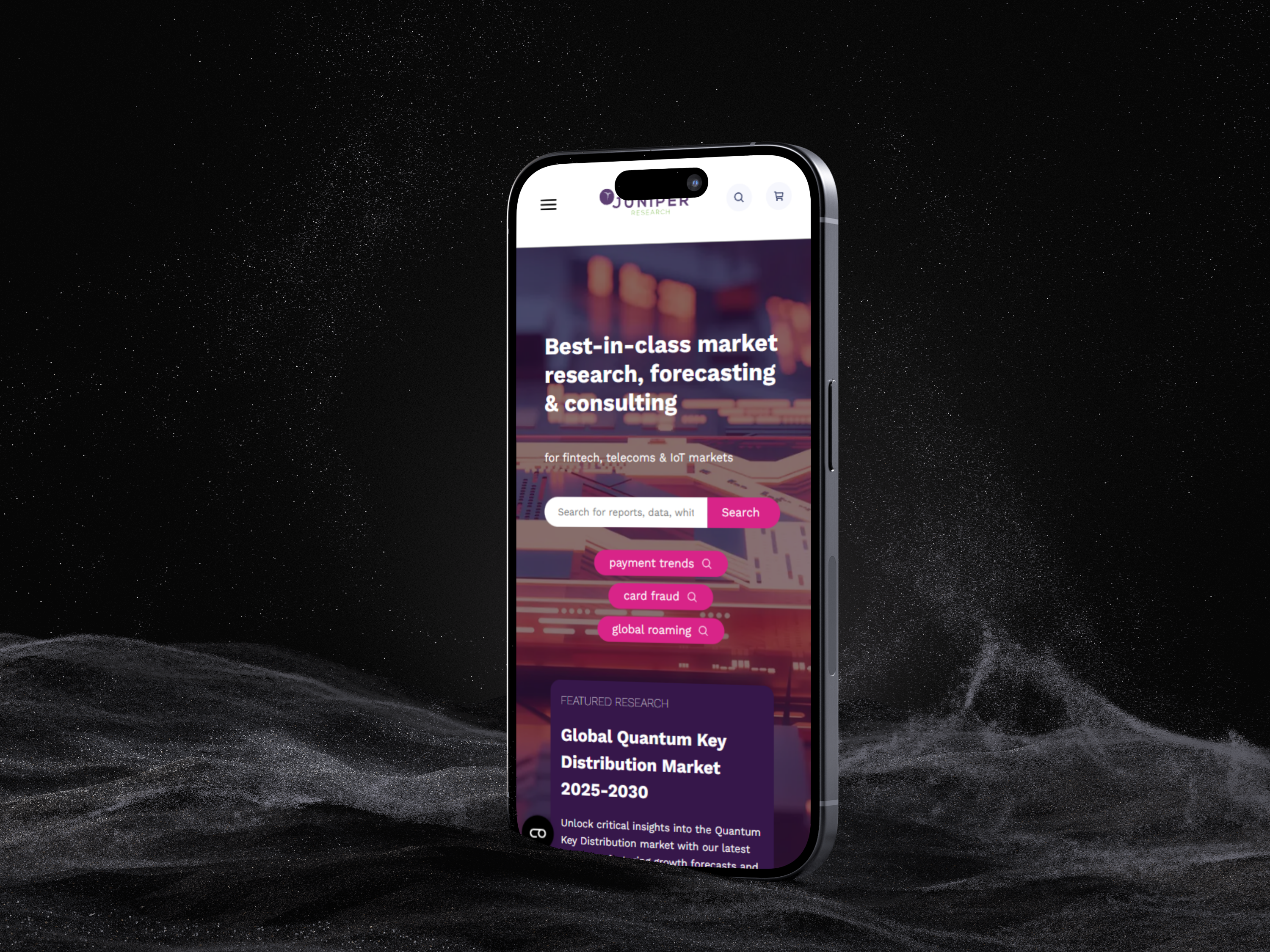 Juniper Mobile Mockup